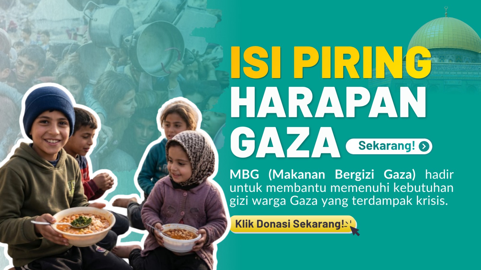 Piring Harapan Gaza