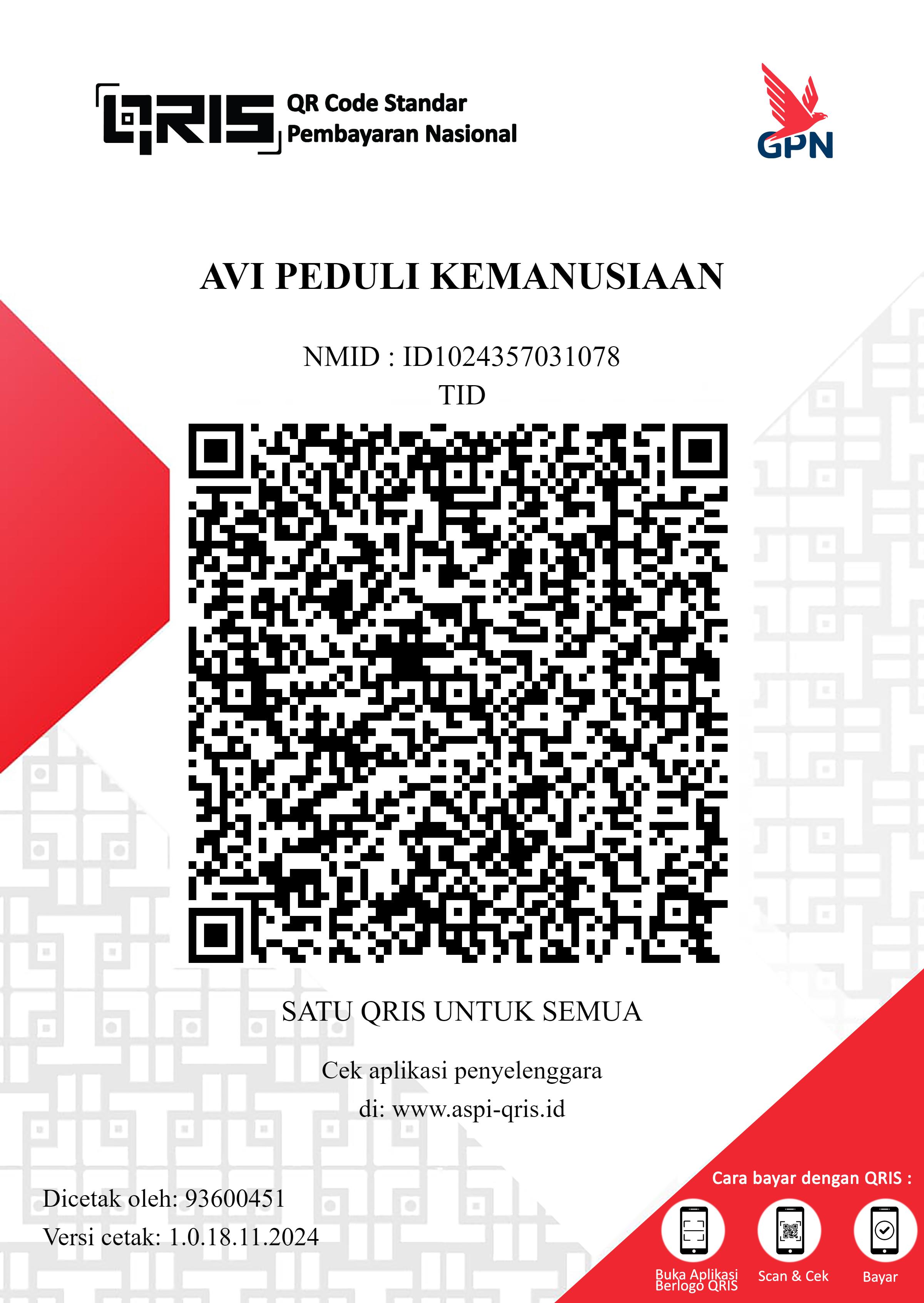 QR Code Indonesian Standard (QRIS)
