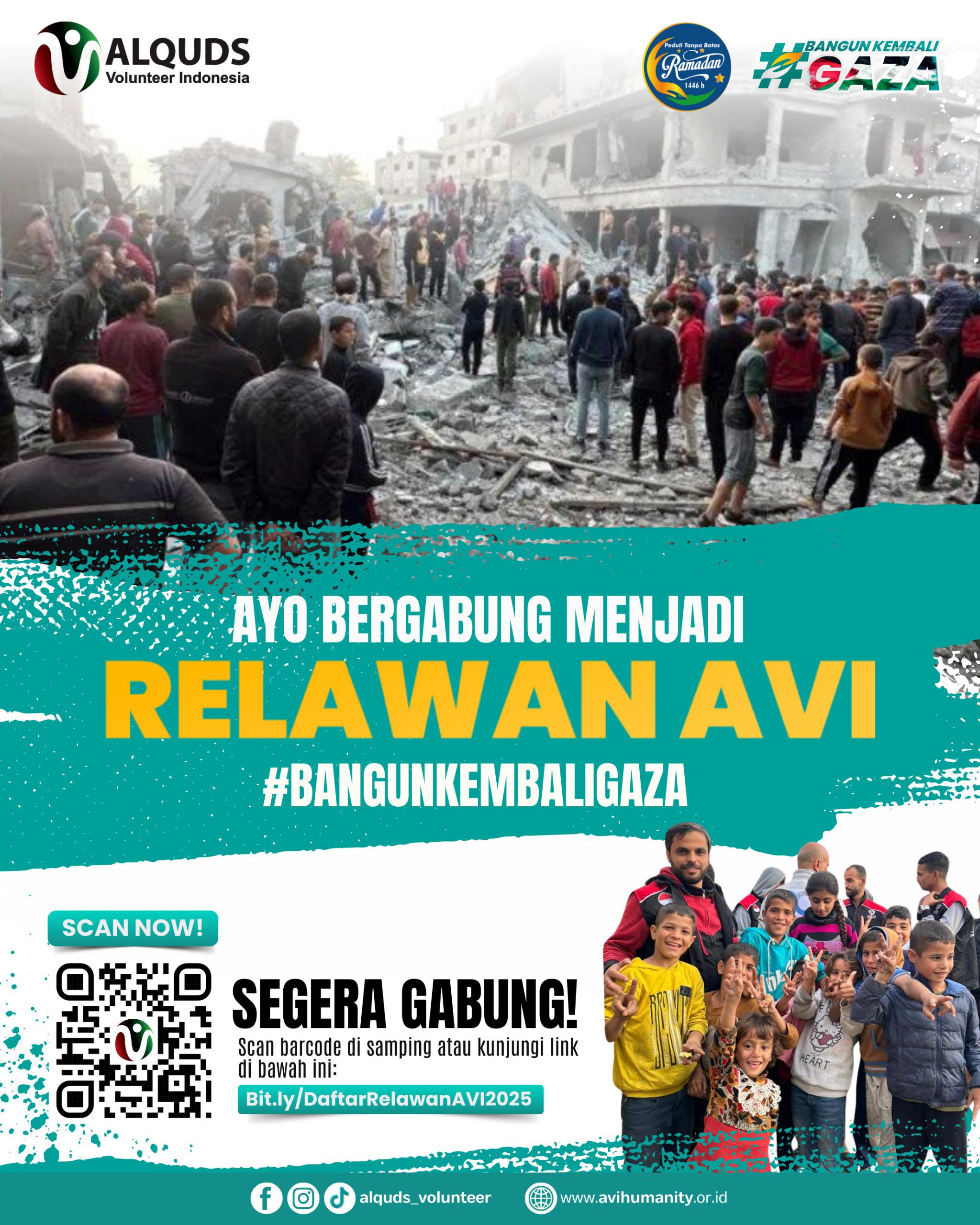 Ayo Menjadi Relawan AVI untuk Ramadan 1446, Yuk Menjadi Bagian dari Perubahan
