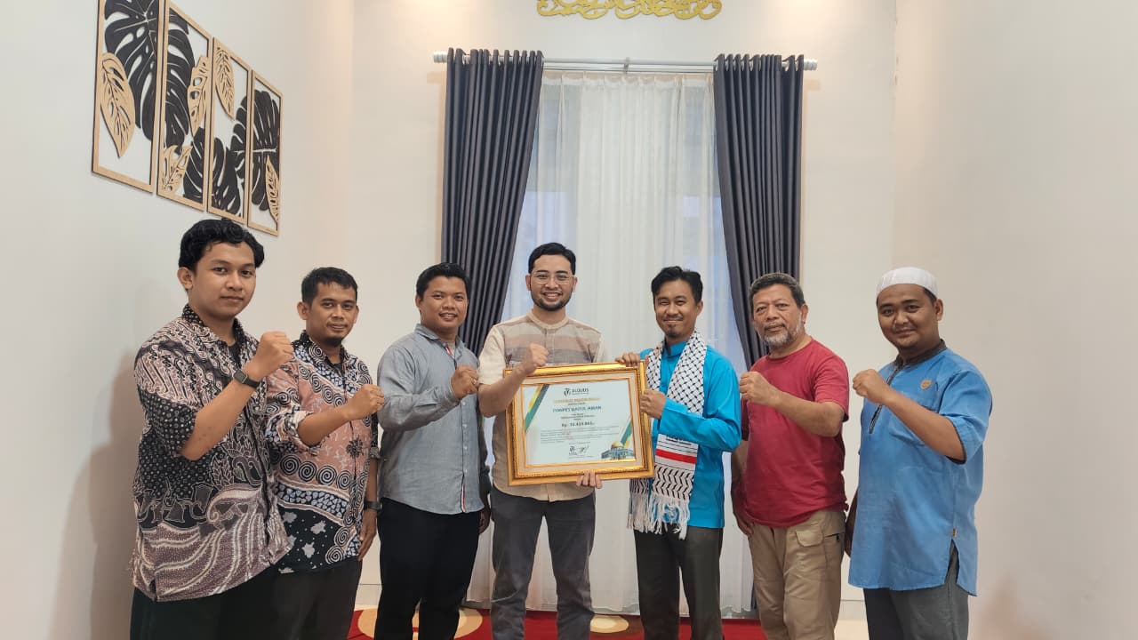  Pesantren Darul Aman Gombara Donasi untuk Anak-anak Penghafal Qur’an Palestina