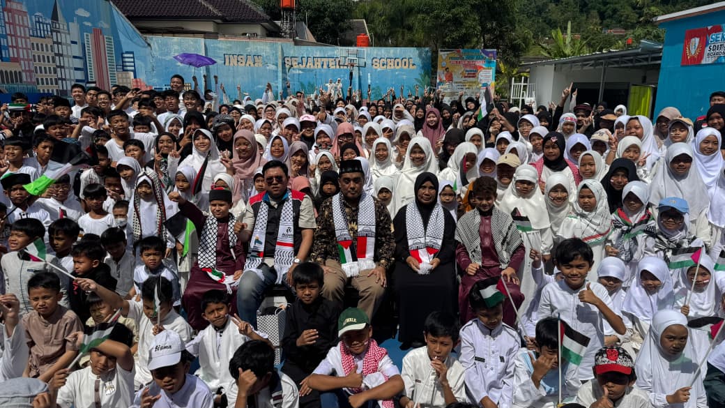 Sekolah Insan Sejahtera Himpun Solidaritas Rp37 Juta untuk Palestina