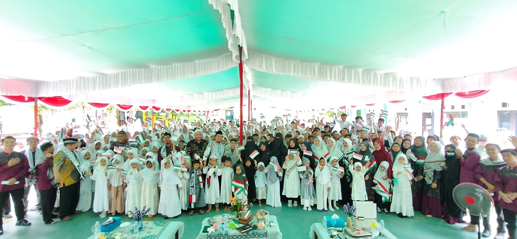 Sekolah SIT Al Bina Pangkalpinang Gandeng dan AVI Galang Solidaritas untuk Palestina