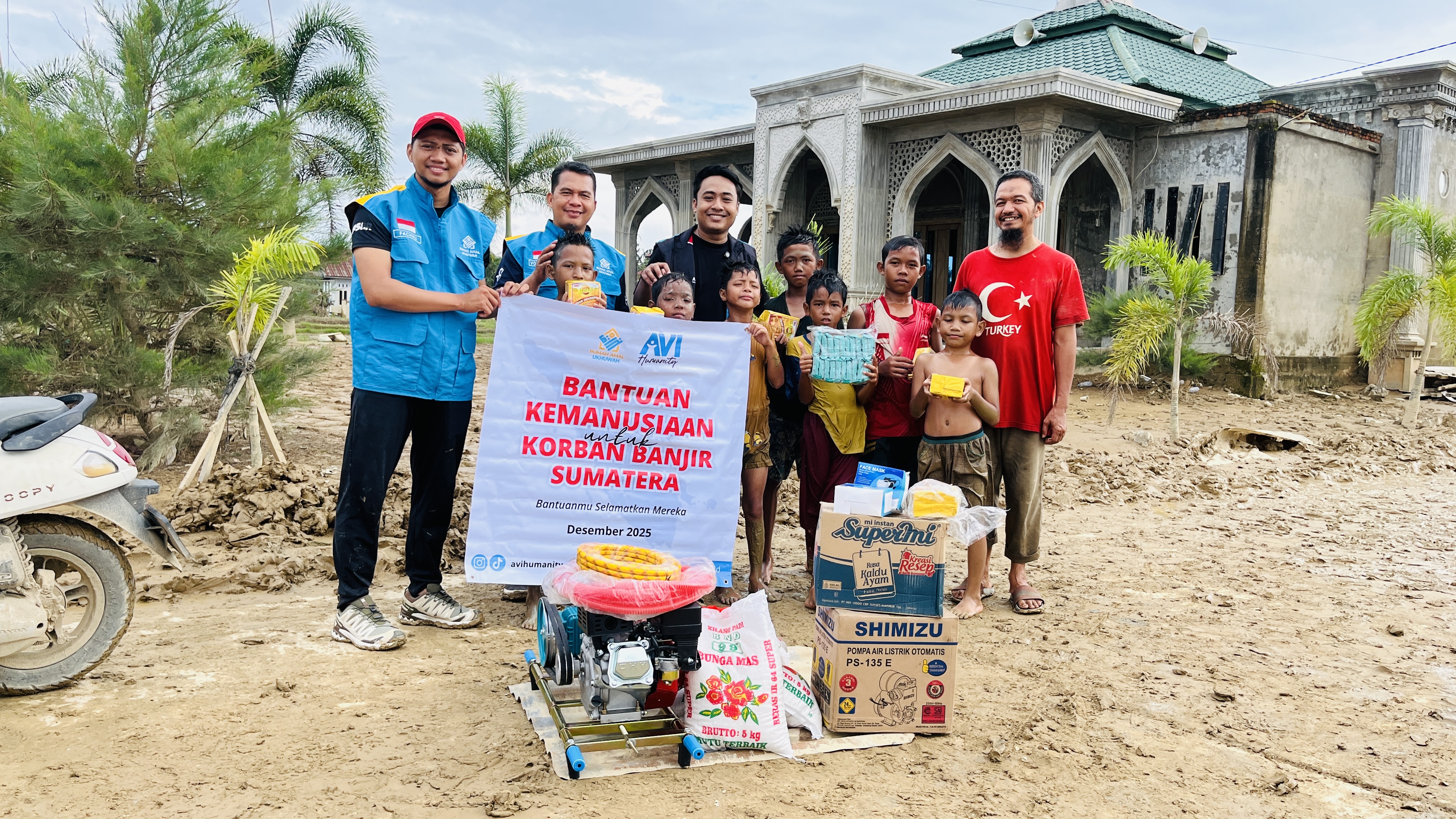  Aksi Kemanusiaan AVI untuk Aceh Tamiang, Logistik Utama Disalurkan kepada Penyintas