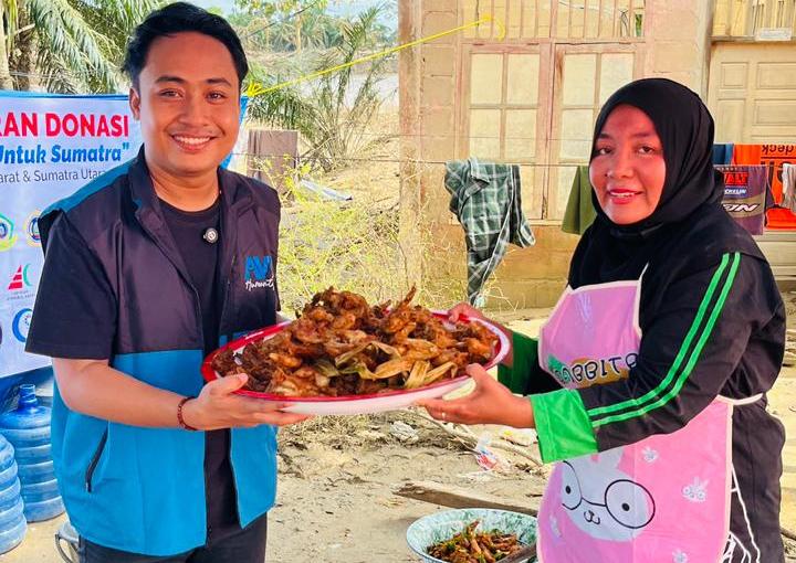 AVI Humanity Buka Dapur Umum untuk Penyintas Banjir di Aceh Tamiang