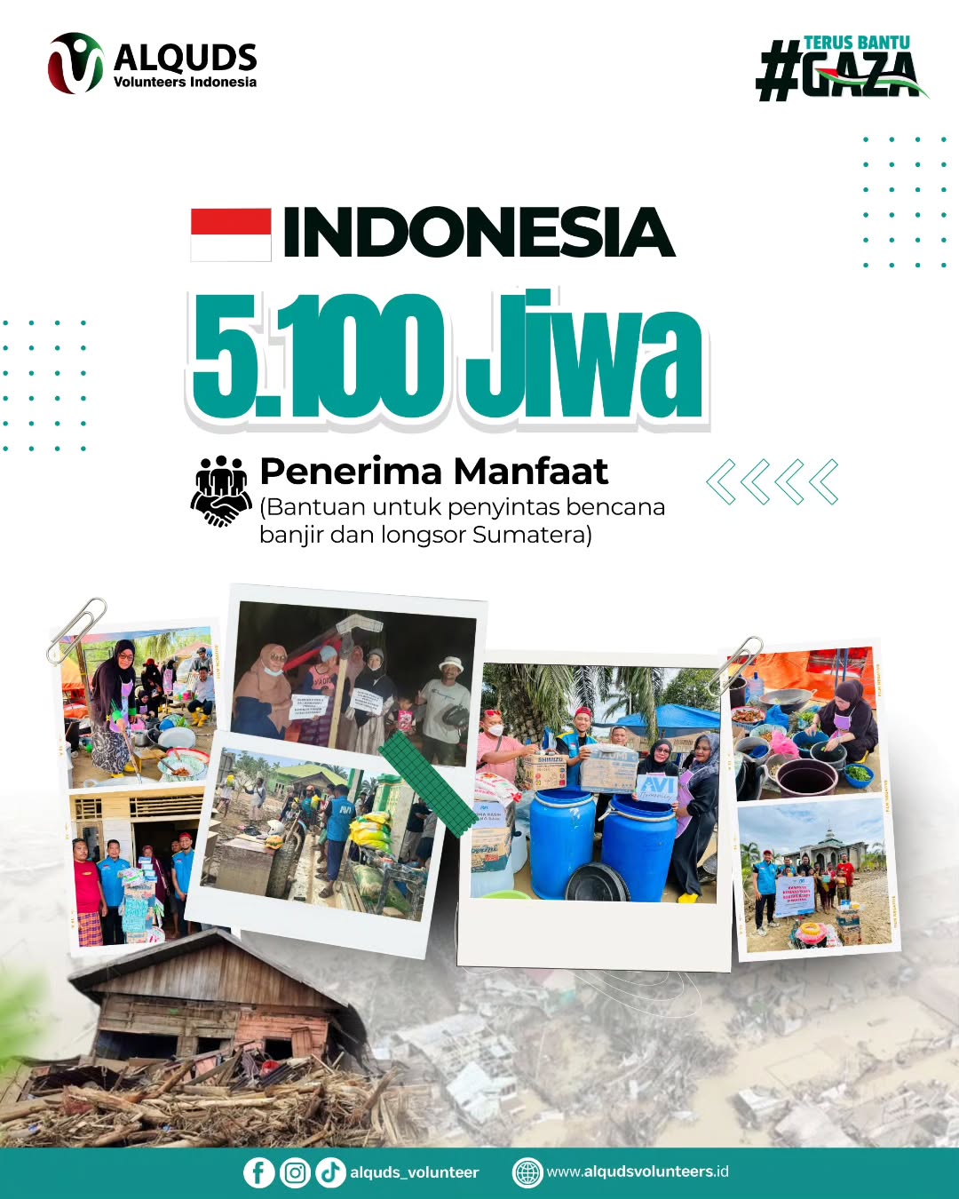 Dari Gaza hingga Sumatera, Ribuan Penerima Manfaat Rasakan Dampak Program 2025