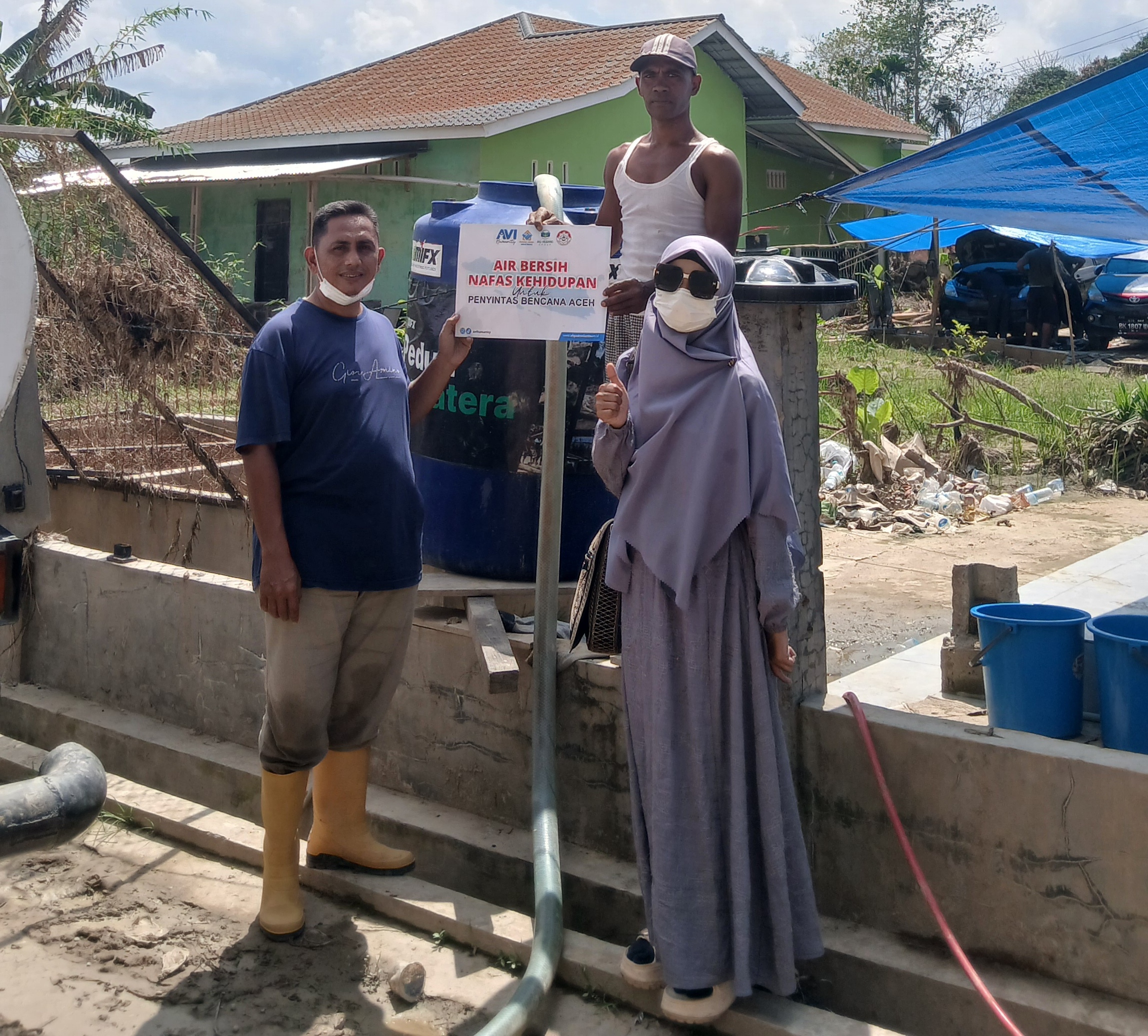 Dari Langsa ke Karang Baru, Aksi Kemanusiaan AVI Humanity Bantu Penyintas Aceh