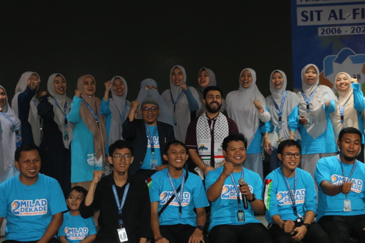 Gandeng AVI, Milad ke-20 Al Fikri Makassar Perkuat Nilai Pendidikan dan Solidaritas Palestina