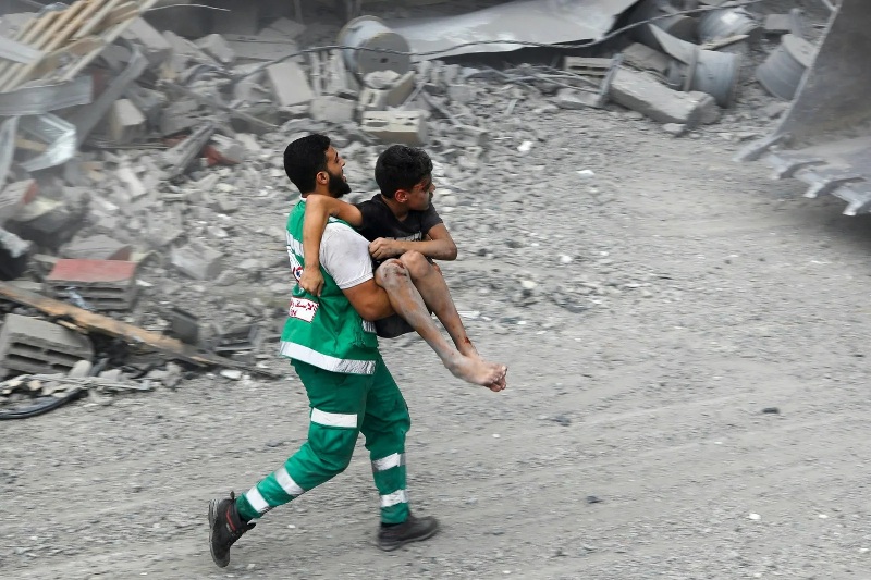 Proyek Film Italia Defence Line Angkat Kisah Nyata Evakuasi Anak Gaza Korban Serangan Udara