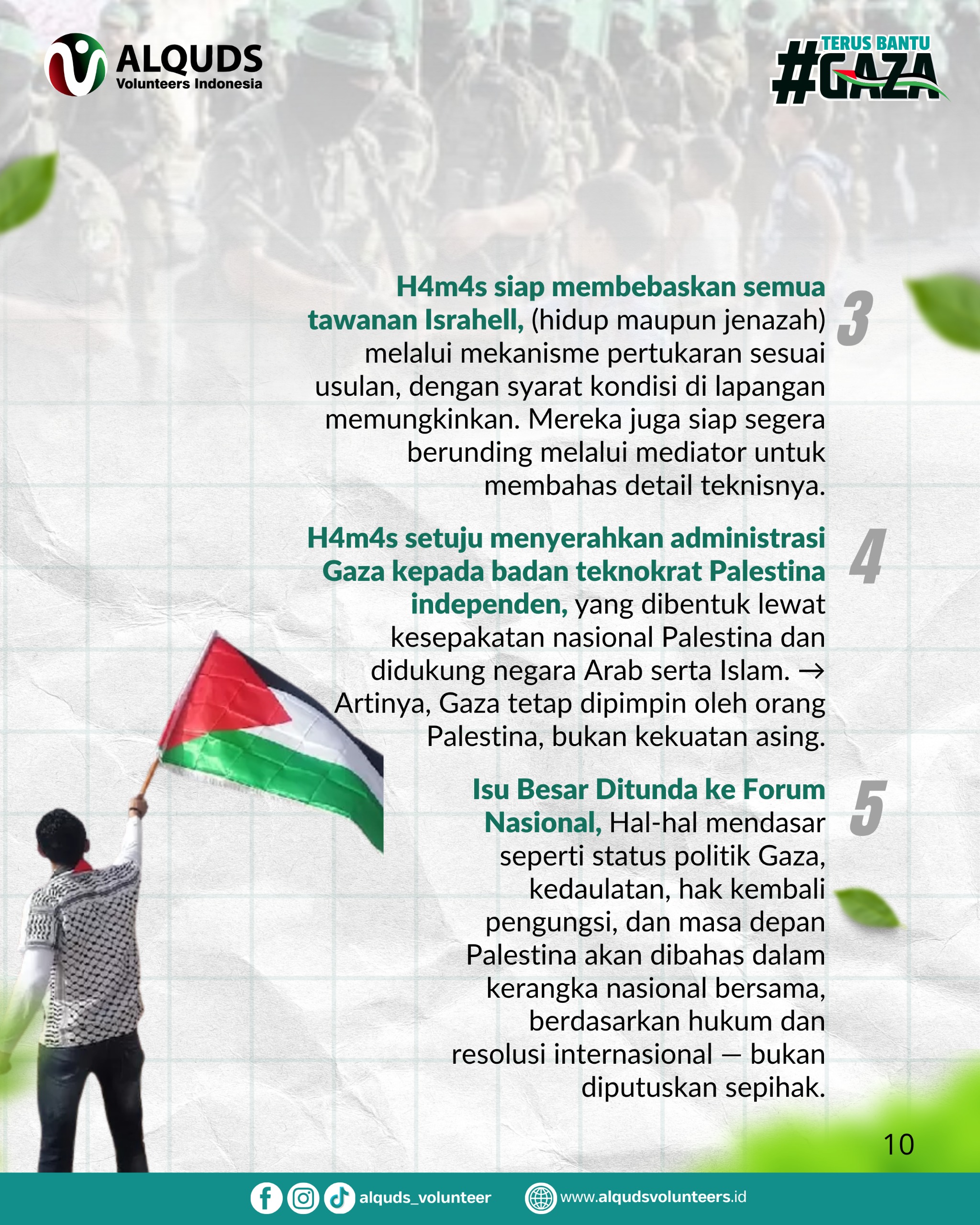 Hamas Tanggapi 20 Poin Usulan Perdamaian Donald Trump untuk Gaza